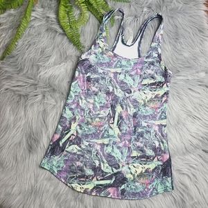 Lululemon Women’s Essential Tank Top Racerback Sleeveless Multicolor 6 RARE